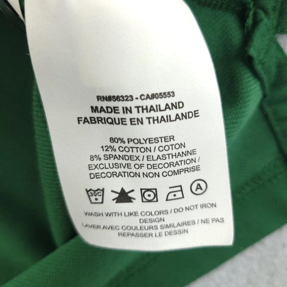 Jordan Baylor Bears Polo Shirt Mens Medium Green NCAA Basketball Dri Fit